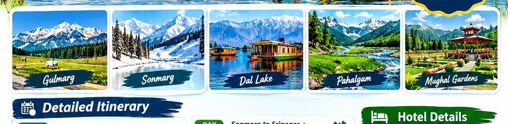 Kashmir Family Escape scenic Kashmir tour